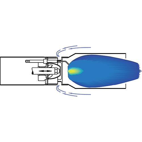 Brûleur fioul flamme bleue BNR 100/110 Standard 4