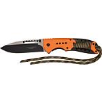 Couteau Herbertz couleur noire/orange avec Paracord
