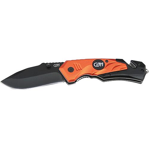 Couteau de sauvetage CJH 10000879 avec clip, orange Standard 1