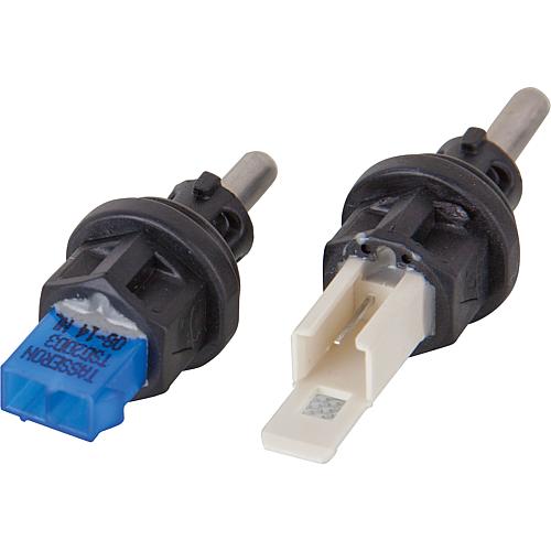 Sonde de température de fumées, compatible : Evenes ITACA, GIAVA KRB, MADEIRA SOLAR KRBS, -n° 16, DELFIS - n° 11 Standard 1
