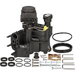 Bloc hydraulique droit+moteur de ventilation, Remeha S100822