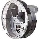 Boîtier avec tube de brûleur complett, convient pour Giersch: R1-V(-L)-BI NOX, R1-V-L-L