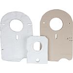 Kit isolation pour porte de chaudière, convient pour De Dietrich: GT 215, GT/GTM 210-2100/K/ DIEM./DIEM.MD, GT220 - 2200