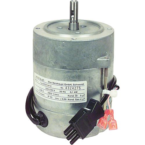 Moteur de brûleur ECK 04-2, compatible weishaupt : WL2/3, WL20-(Z), WG20/1A, Standard 1