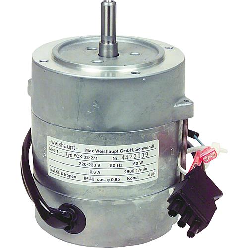 Moteur de brûleur ECK 03-2, compatible weishaupt WL10-A, WL15-A, WG20/0-A Standard 1