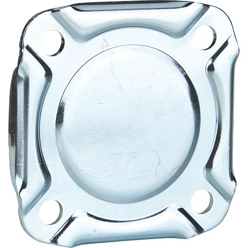 Bride pleine 40111001517, convient pour les joints profilés weishaupt : WTU Standard 1