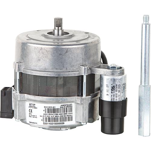 Moteur de brûleur 230 050 0801/2, compatible : weishaupt WG5, WG10-D Standard 1