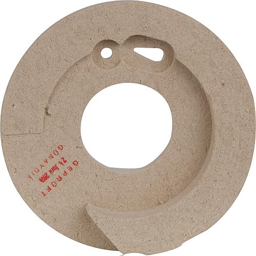 Isolation pour chambre de combustionr, convient pour Wolf: GB-E-S2001, GB--EK-S2001, TGB-20, TGB-K20, TGB-11 Standard 1