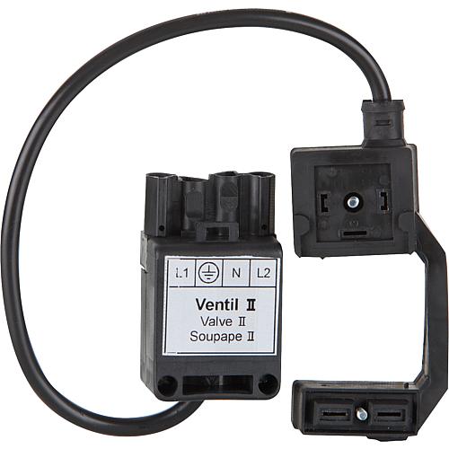 Câble à enficher combil pour vanne combinée gaz, convient pour Wolf: NG-30E-96, NG-30E-120 Standard 1