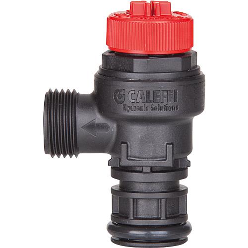 Soupape de sécurité, compatible Buderus/Sieger : GB 172 14-24 Standard 1