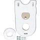 Protection thermique Brennertür, convient pour Buderus/Sieger: G205 Standard 1