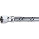 Flexibles de brûleurs fioul 3/8" Écrou-tournant x coude SR 8 LR m. cône, Écrou-tournant 1200 lg.