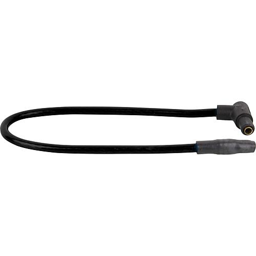 Cable d'allumage - modèle coudé pour Buderus BE/BE-A bruleur lg 300 mm - raccord 4x4mm