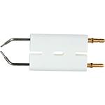Electrode double d'allumage, convient pour Riello: 380T1, 394T1, 397T1, RG2, RG40