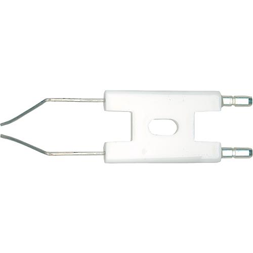 Double électrode d'allumage, compatible Hofamat K10/20/30/40/60, Recam Standard 1