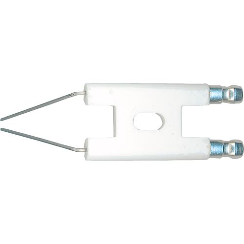 Double électrode d'allumage, compatible Giersch R 1-V-L-LN/BI Nox Standard 1