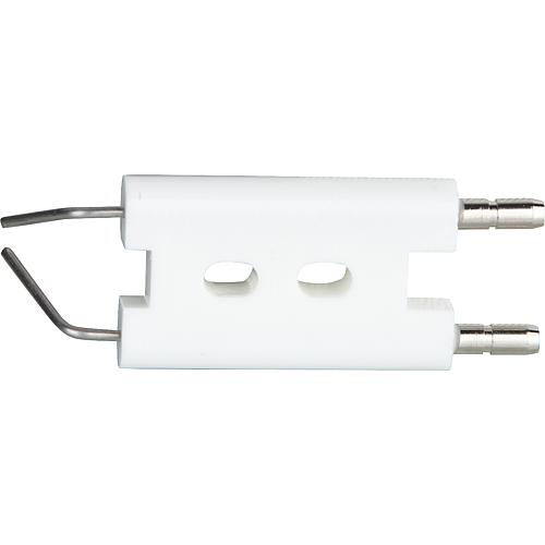 Electrode double d'allumage, convient pour Körting Jet 4.5/K1 6.5/VTO/K2(II) Uni Nox Standard 1