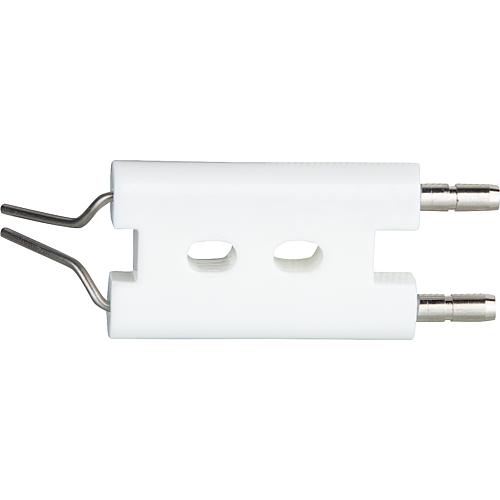 Electrode double d'allumage, convient pour Körting K 1 (6.5) jusqu'à Fabrik-Nr. 14814 Standard 1
