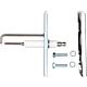 Electrode d'allumage, convient pour De Dietrich: DTG S 110 F-EZ Standard 1