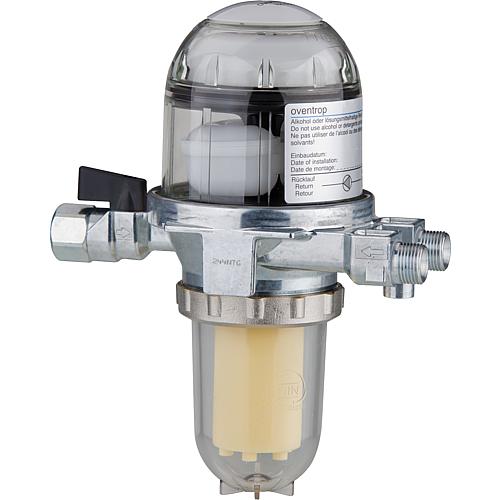 Filtre fioul avec purgeur d'air intégré TOC DUO 3, 25-40 µm Standard 1