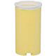 Cartouche filtrante en plastique Sinter - jaune - ronde 50µm