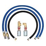 Set de tuyaux de raccordement Pompes en haut pour 2 x réservoir de stockage 1000l