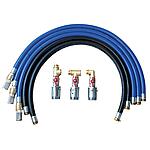Set de tuyaux de raccordement Pompes en haut pour 3 x réservoir de stockage 1000l