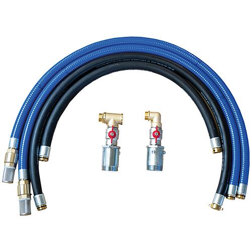 Set de tuyaux de raccordement Pompes avant pour 2 réservoirs de stockage 1000l