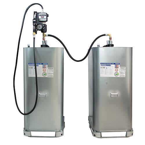 Dieseltankanlage Pumpe Panther oben, 2-fach, 2000 l Standard 1