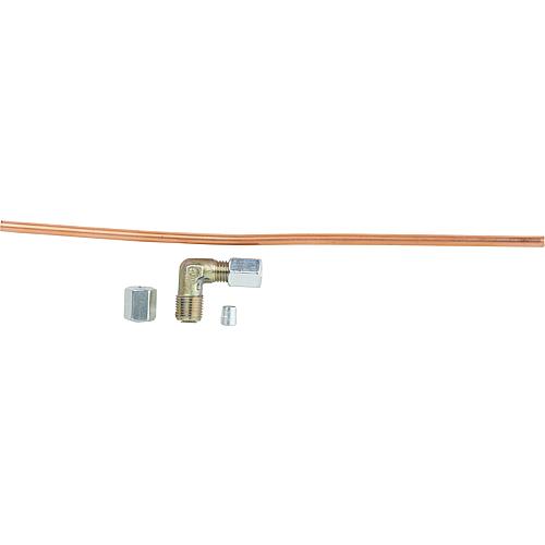 Conduite fioul avec nipple de raccordement, convient pour Hansa: HVS5.3, HV8S Standard 1