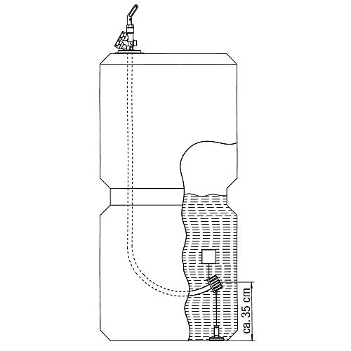 Kit flotteur pour flexible d'aspiration fioul Standard 2