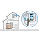 Indicateur de contenu à distance SmartBox Air Wi-Fi, avec interrogation à distance via Wi-Fi Anwendung 1