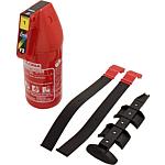 Extincteur a poudre 2 kg Type F2G, avec support pour vehicules