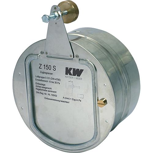 Régulateur de tirage KW, Z 150 S Standard 1