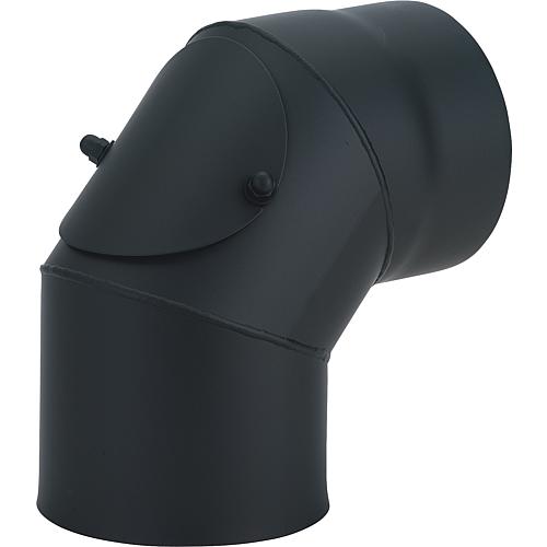 Coude de tuyau d'échappement 90°, peint Standard 1