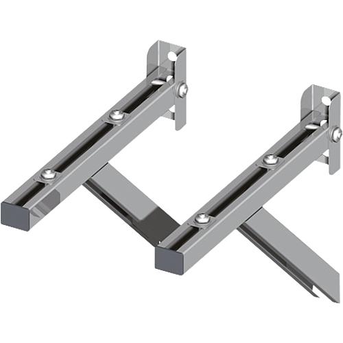 Console murale DN 80/125, 1 paire Standard 1