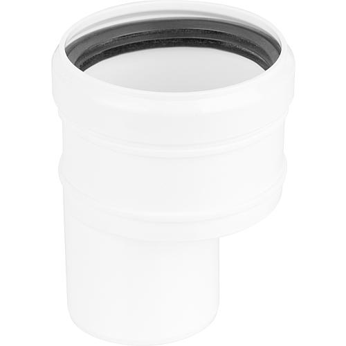 Adaptateur chaudiere convient pour Evenes syst.Gaz echappement 41108049057