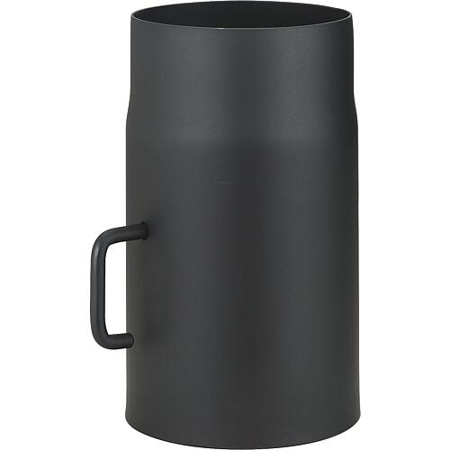 Tuyau d'échappement peint, avec clapet de régulation, longueur = 300 mm Standard 1