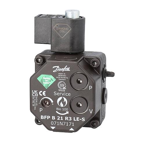 Pompe de brûleur fioul BFP B 21R3 LE-S 071N7171 remplace BFP21R3