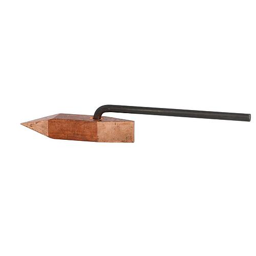 Piece en cuivre pointu 250 g