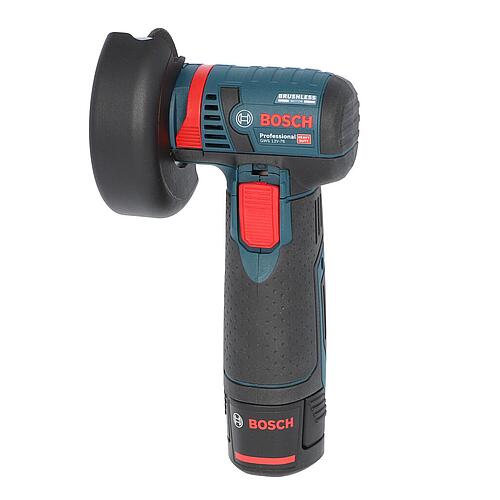 Meuleuse d angle sans fil BOSCH GWS 12V-76 12V avec 2x batteries 2,0 Ah et chargeur