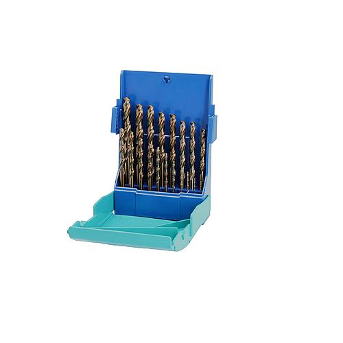 HSS-kit forets en acier HELLER 19 pièces