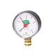 Manometre chauffage 63 mm 3/8" - 2,5 bar - radial