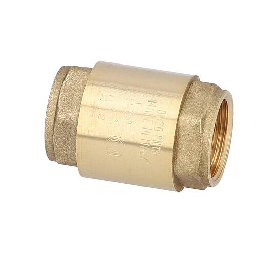 Clapet anti-retour laiton filetage femelle bilateral 3/4"