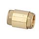 Clapet anti-retour laiton filetage femelle bilateral 3/4"