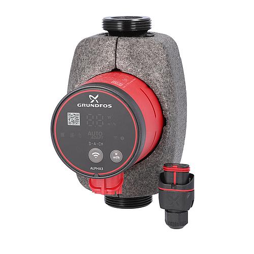 Circulateur de chauffage Type ALPHA 3, 180 mm 360° Grad 1