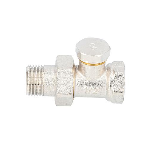 Coude de réglage droit DN15 (1/2"), femelle