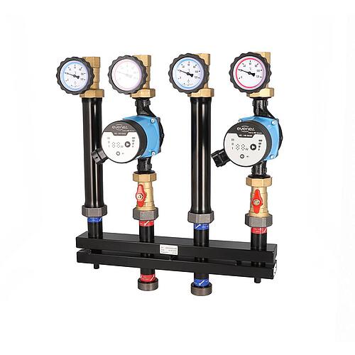 Module groupe de distribution Evenes, 2x circuit direct, DN25 (1")