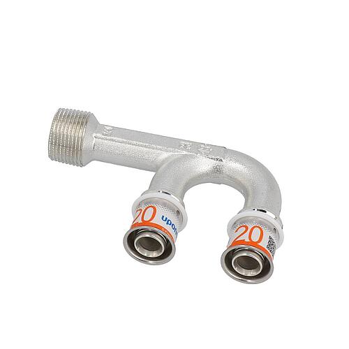 Raccord de robinetterie S-Sertir Uponor U avec AG Plus 360° Grad 1