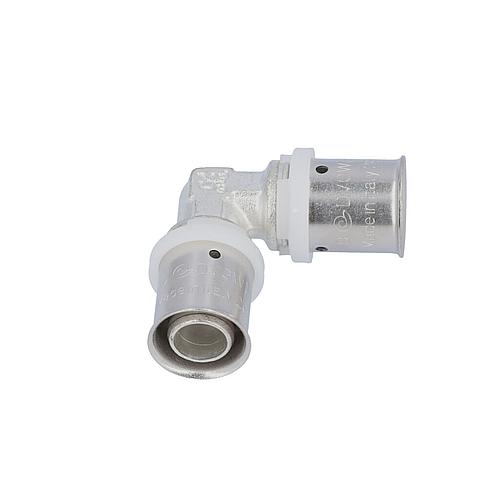 Coude 90° à sertir multicouche contour TH 16x2 - 16x2 mm